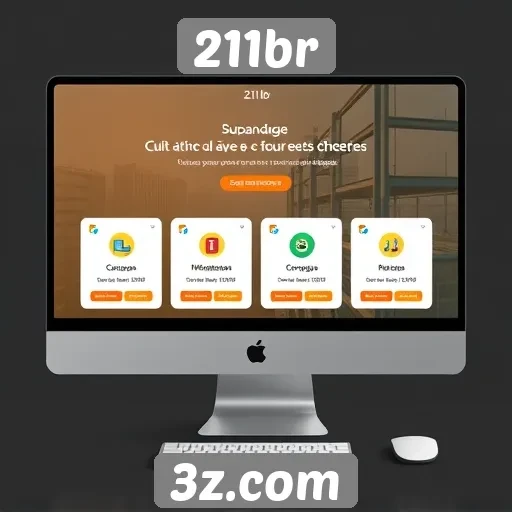 Interface do site 211br é amigável e intuitiva
